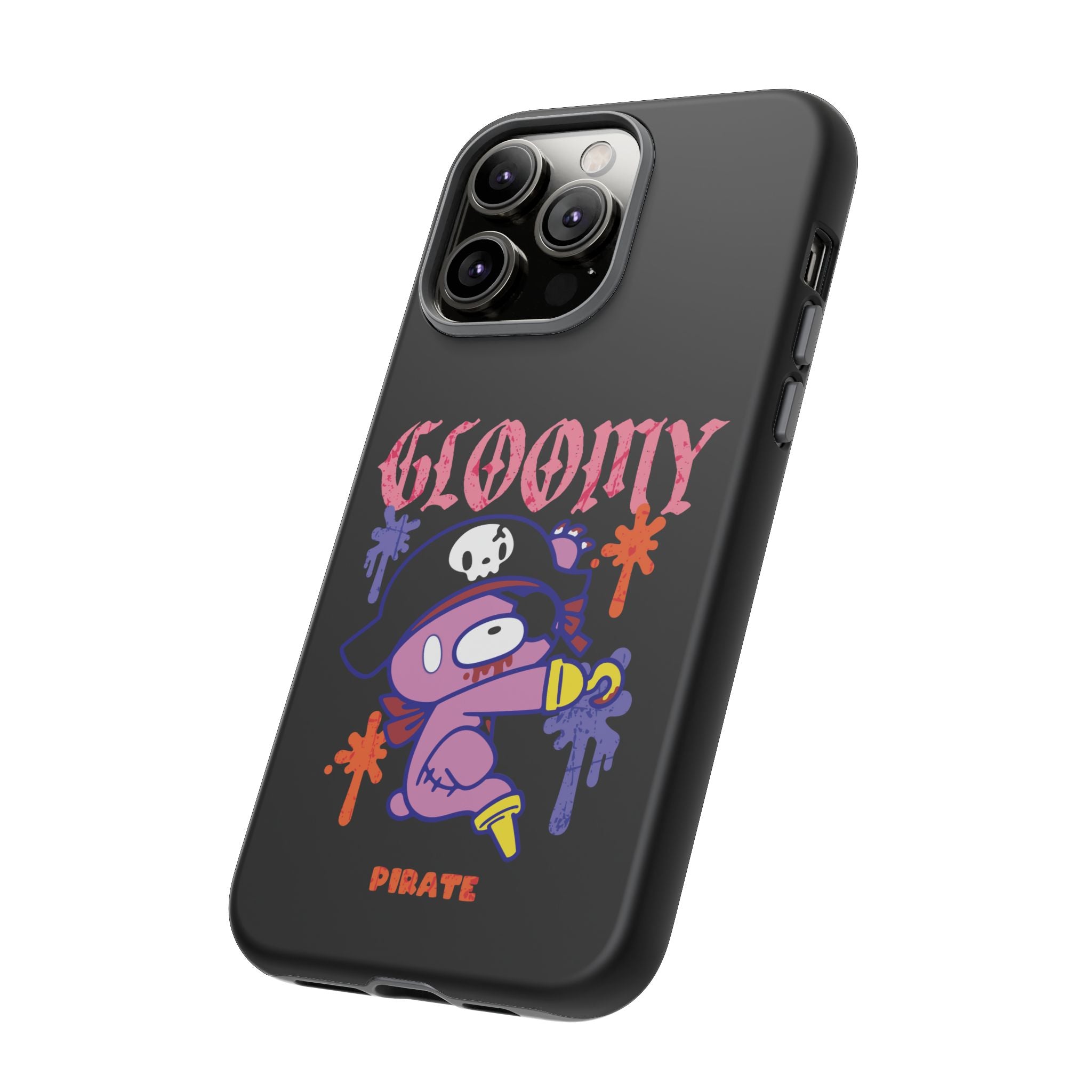gloomy bear Halloween pirate Phone Case